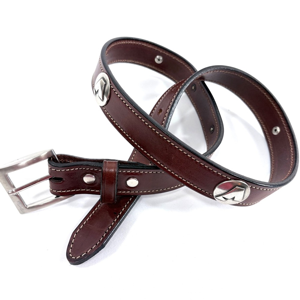 Alpha Metallurgical Resources Mine Rescue Concho Steel Belt Brown Size 32